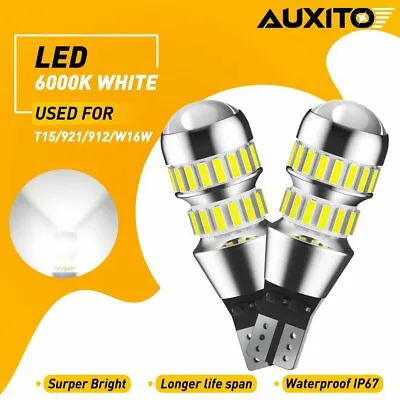 AUXITO 921 T15 LED Backup Reverse Light Bulbs For Toyota Camry Bright White Lamp • $13.99