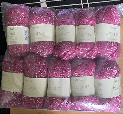 £11.99 • Buy Knitting Wool Dk.  10 X 50 Grms  Sirdar