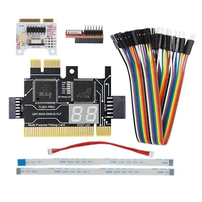 TL631 Pro Diagnostic Card PCI PCI-E  PCI-E Motherboard Multifunction D9C56632 • $40.99