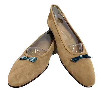 J Crew NEW Tan Beige Suede Ballet Flats Made In Italy NWOB New W/o Box 11 • $83.99