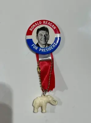 Ronald Reagan  For President  Vintage Rare Political Pinback/button New/mint • $12.99