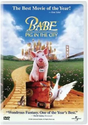 Babe: Pig In The City (DVD 1998) Very Good • $6