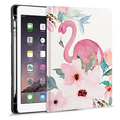 $24.99 • Buy Flamingos Folio Case Cover Pencil Holder For Ipad Air Pro 10.2 10.5 11 12.9