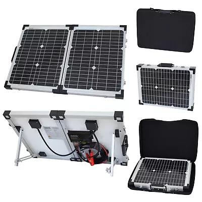 40W 12V Folding Solar Panel Charging Kit For Caravan Motorhome Campervan Boat • £149.99