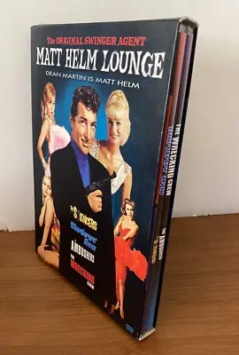 Matt Helm Lounge The Silencers Murderers' Row  The Ambushers DVD Set • $30