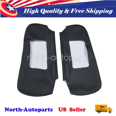 For 93-02 Camaro Firebird Sun Visor Leather Replacement Cover Trim Gray Stitch • $20.17