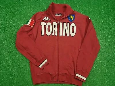 $34.99 • Buy Kappa Men's 2XL XXL Torino Full Zip Red Patches Bull Spellout Jacket VINTAGE