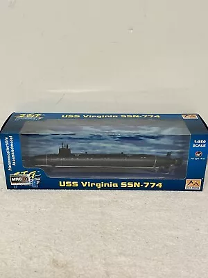 Easy Model USS Virginia SSN-77 Navy Nuclear Submarine Finished Model 1:350 Scale • $49.99