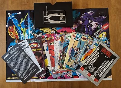 Comico Collection - Complete W/Grendel Box Poster 11 Classic Comico Comics • $40