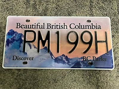 BC License Plate British Columbia Parks Plate Purcell Mountain! • $14.86