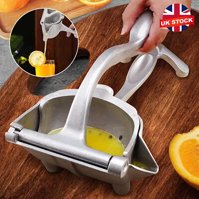 Manual Juicer Hand Citrus Juice Press Orange Squeezer Fruit Extractor Grinder UK • £9.89