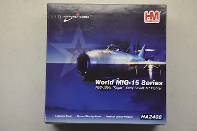 Hobby Master HA2408 Mig 15bis Early Soviet Airforce 1:72 NEW  RARE  • $265.94