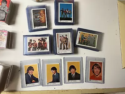 1967 MONKEES Actual COMPLETE SET Of 55 Cards NMT Condition RARE From England • $325