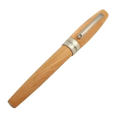 Montegrappa Heartwood Olive Wood And Stainless Steel Rollerball Pen ISFOWRIO • $199