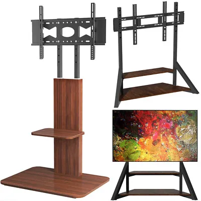 Artistic Floor TV Stand Large LCD LED Screen Adjustable Studio TV Mount Up 100  • £79.91