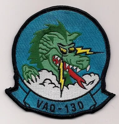 USN VAQ-130 ZAPPERS  Patch ELECTRONIC ATTACK SQN • $5.99