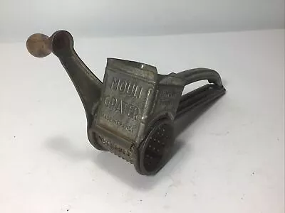 Vintage Mouli Chocolate Cheese Grater W/Wooden Handle • $9.99