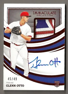 SAM HUFF 2022 Immaculate JUMBO JACKET SIGNATURES Auto #/25 #JJS-SH Rangers MINT  • $29.99