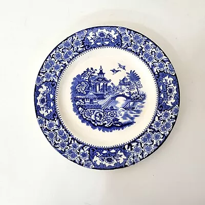 Old Alton Ware England Blue Pagoda 9  Plate • £21.20