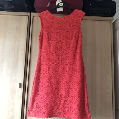 £7 • Buy Jessica Howard Pink Dress 14/16, Lace Style Lined. Wedding Races Party Holiday