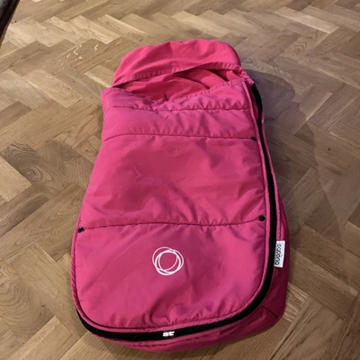 £35 • Buy Girls Bugaboo Hot Pink Cocoon Cosy Toes Bag FootMuff Excellent Condition