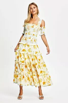$339 • Buy NEW ALICE MCCALL ALICE McCALL Womens  Cinnamon Girl Midi Dress - Multi