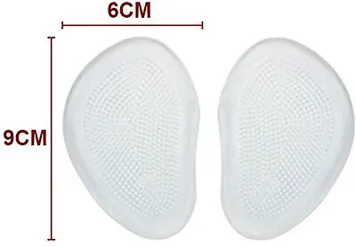 £2.85 • Buy DM 2X Gel Metatarsal Sore Ball Of Foot Pain Cushions Pads Insoles High Heel Shoe