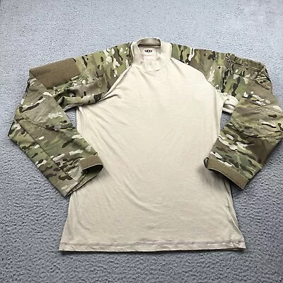 TRU Spec Combat Shirt Mens Medium Cordura Base Layer Sleeve Pockets Multicam • $29.99