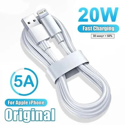 $3.99 • Buy Fast USB Charger Cable Charging Cord For Apple IPhone 7 8 X 11 12 13 14 Pro IPad
