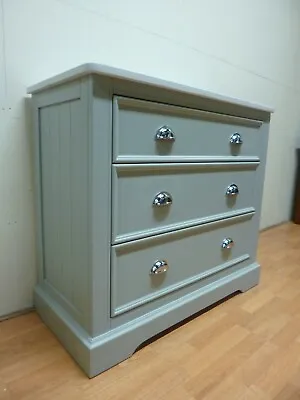 £295 • Buy New French Light Grey & Solid Marble 3 Drawer Larder Chest *Furniture Village* 