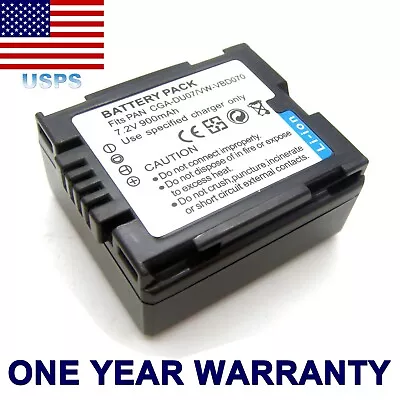 Battery For PANASONIC NV-GS408 NV-GS500 NV-GS508 NV-MX500A PV-GS19 PV-GS29 NEW • $18.88