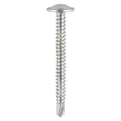 TIMCO BAYPOLE WAFER HEAD SELF DRILLING SCREW BAY WINDOW SCREWS UPVC 40 - 100mm • £12.95