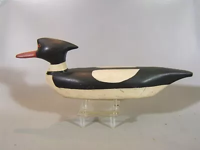 Vintage American Merganser Duck Decoy Maine Ca. 1980  • $38