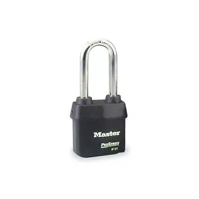 MASTER LOCK 6121KALJ-10G013 Keyed Padlock 7/8 InRectangleBlack • $37.54