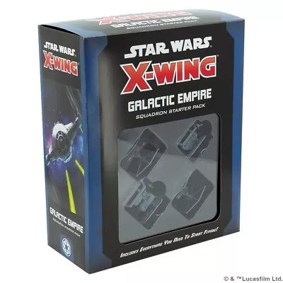 GALACTIC EMPIRE SQUADRON STARTER PACK Star Wars X-Wing 2.0 FFG • $59.99