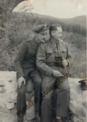 #22577 XANTHI Greece 8.11.1950. Αrmy Officers Outside Monastery Photo VAKALOUDIS • $8