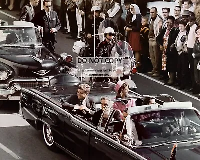 $8.87 • Buy John F. Kennedy & Jackie In Dallas Motorcade Assassination - 8x10 Photo (zz-127)