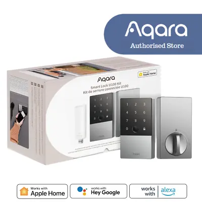 Aqara Smart Door Lock U100 With E1 Hub Kit (Silver) • $499.99