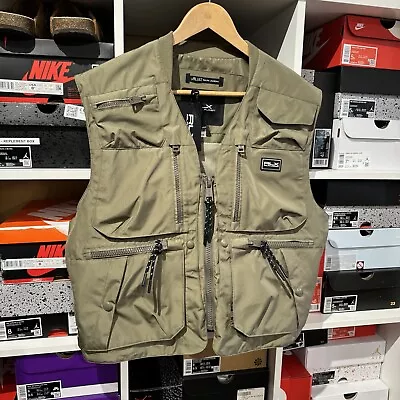 RLX Ralph Lauren Brendan Utility Tactical Vest Khaki - Large - BNWT • £99.99
