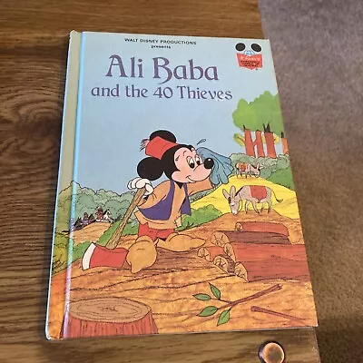 Walt Disney's Wonderful World Of Reading: Ali Baba And The 40 Thieves 1979 • $6.22