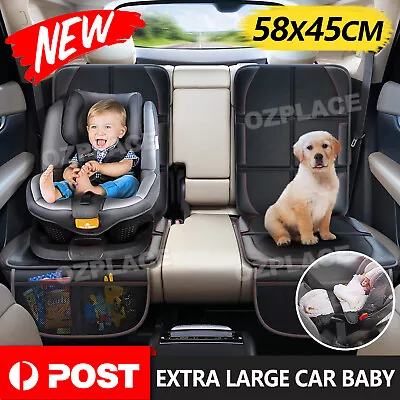 Extra Large Anti-Slip Waterproof Car Baby Seat Protector Cover Cushion Safety A • $14.85