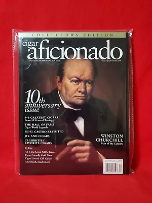 $14.88 • Buy Cigar Aficionado December 2002 Magazine 10th Anniversay Issue Winston Churchill