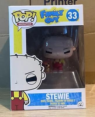 Funko Pop! Vinyl - Family Guy - Stewie #33 • $50