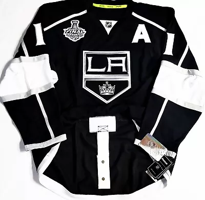 Pro-52 Anze Kopitar La Kings 2014 Stanley Cup Center Ice Authentic Reebok Jersey • $369.99