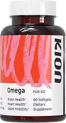 Omega-3 Fish Oil | Brain Health And Cardiovascular Support | 30 Servings • $105.37