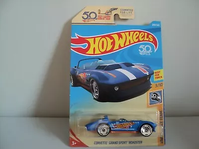 2018 Hot Wheels HW 50th Race Team Corvette Grand Sport Roaster 3/10 • $1.99