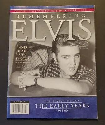 Elvis Presley Collector's Edition Magazines - 7 Magazines Listed Below • $79.99