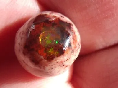 9.5 Ct. Mexican Cantera Fire Opal Bead For Necklace Jewelry • $125