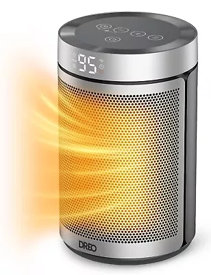 Dreo Portable 1500W Electric Space Heater With Thermostat 1-12H Timer DRHSH006A • $23.88