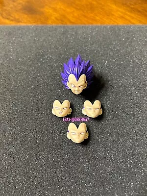 SH Figuarts Dragon Ball Z Kong Studio Ultra Ego Vegeta UE Head & Faces *RARE* • $134.94